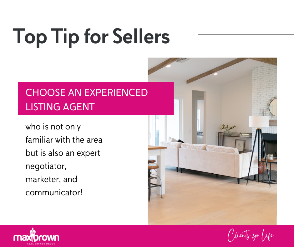 Top Tip for Sellers.