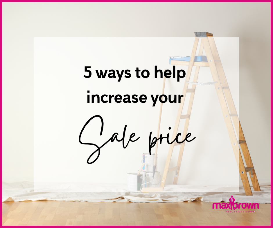 5 ways to help increase your sale price